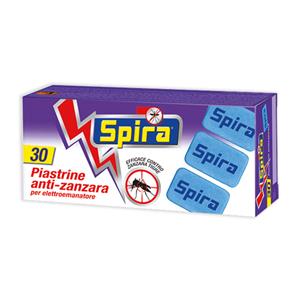 PIASTRINE ELETTROEMANATORI SPIRA CF 30PZ